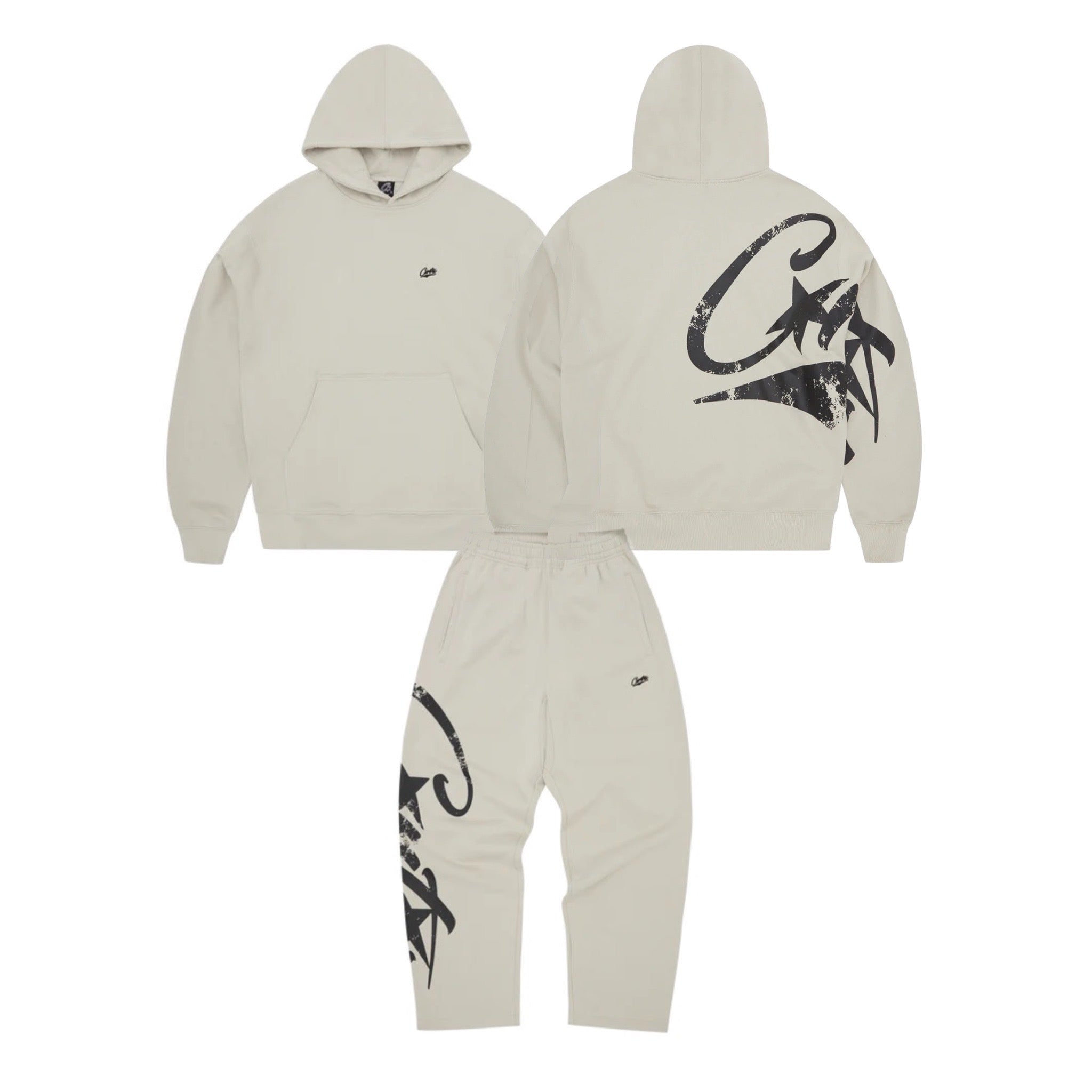 Corteiz Woosh Tracksuit - Bone